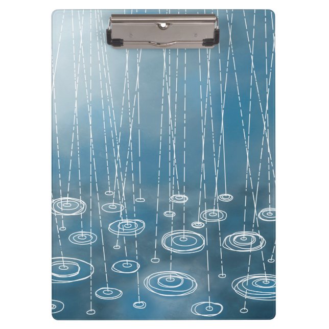 Porte-bloc Un autre jour pluvieux (Devant)