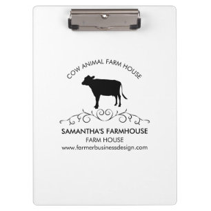 Porte-bloc Vache de ferme Premium 