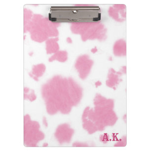 Porte-bloc Vache rose mignonne Imprimer Rodéo occidental pers