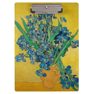 Porte-bloc Vase Van Gogh avec Iris Classic Impressionnisme