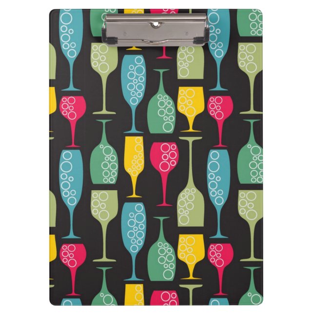 Porte-bloc Verre à vin (Devant)