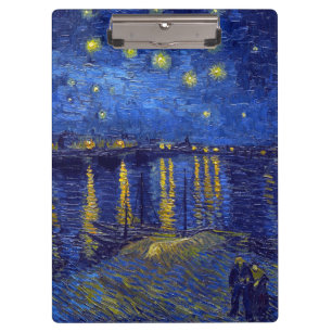 Porte-bloc Vincent Van Gogh, La nuit étoilée peinture