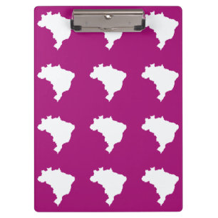 Porte-bloc Violet Festive Brésil à Emporio Moffa