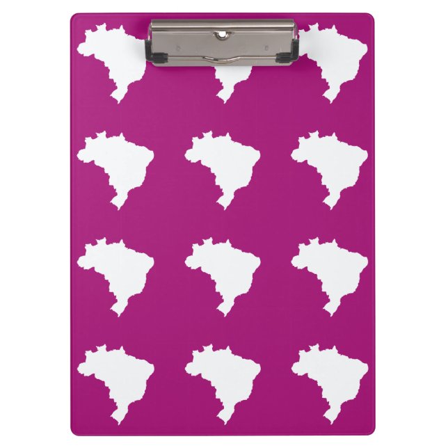 Porte-bloc Violet Festive Brésil à Emporio Moffa (Devant)