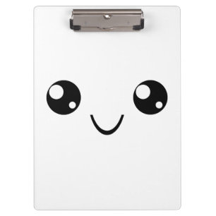 Porte-bloc Visage souriant