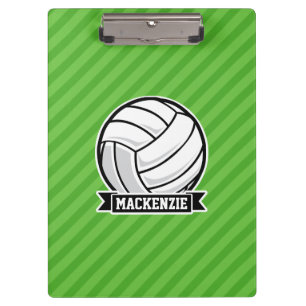 Porte-bloc Volley-ball sur Green Stripes