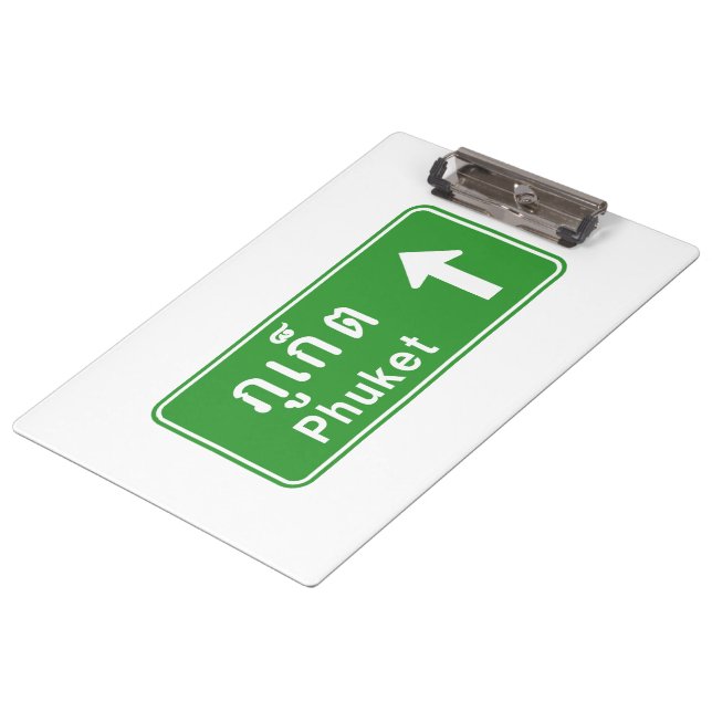 Porte-bloc Voyage à Phuket ⚠ véhicule routier thaïlandais ⚠ (Incliné)
