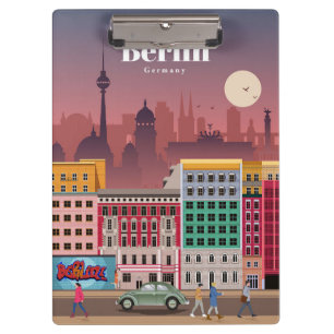 Porte-bloc Voyage Art Voyage Berlin Allemagne