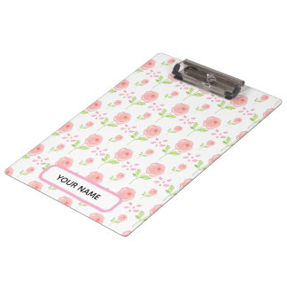 Porte-bloc Watercolor Botanical  Floral Pattern Planner