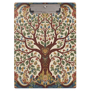 Porte-bloc William Morris Arbre de Vie Vintage Préraphaélite