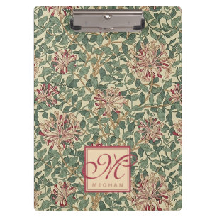Porte-bloc William Morris - Art Nouveau Honeysuckie & Feuille