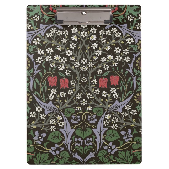 Porte-bloc William Morris Blackthorn Tapestry Floral (Devant)