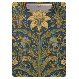 Porte-bloc William Morris Golden Lily Vintage Préraphaélite