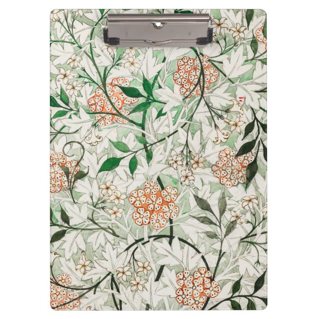 Porte-bloc William Morris Jasmine Garden Flower Classic (Devant)