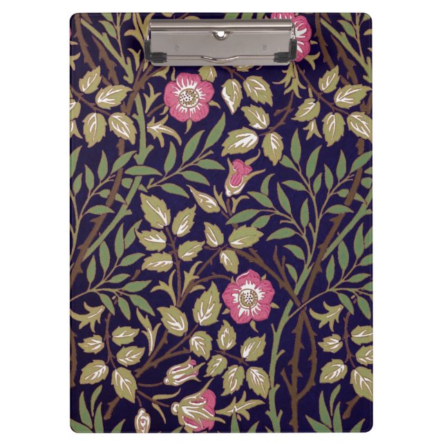 Porte-bloc William Morris Sweet Briar Art Nouveau Floral (Devant)