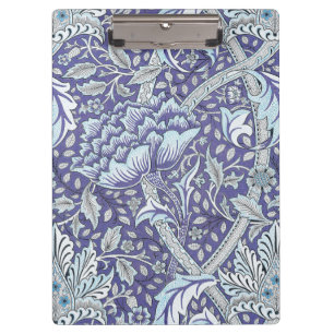 Porte-bloc William Morris Windrush Motif Bleu Floral