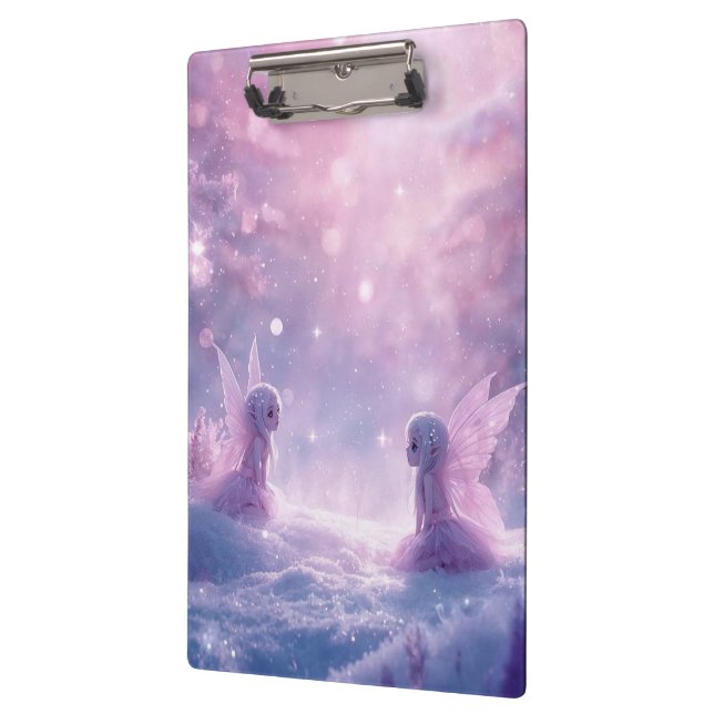 Porte-bloc Winter Whispers and Fairy Light (Gauche)