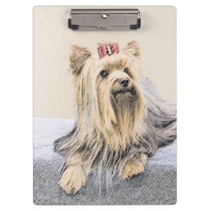 Porte-bloc Yorkshire Terrier Peinture - Cute Original Chien A