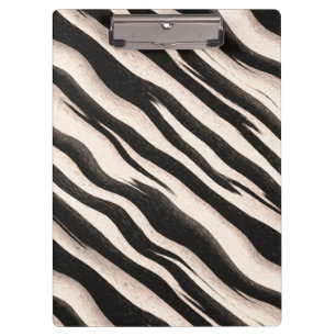 Porte-bloc Zebra raye une texture transparente + vos idées