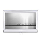 Regard métallique argenté minimaliste simple