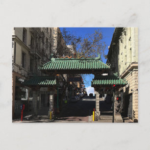 Porte Chinatown de San Francisco #3 Carte postale