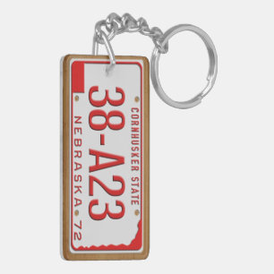 Porte - clé 1972 de plaque minéralogique du