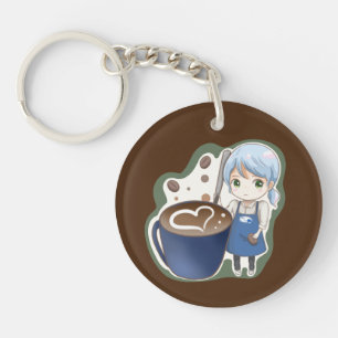 porte - clé à café komugisui