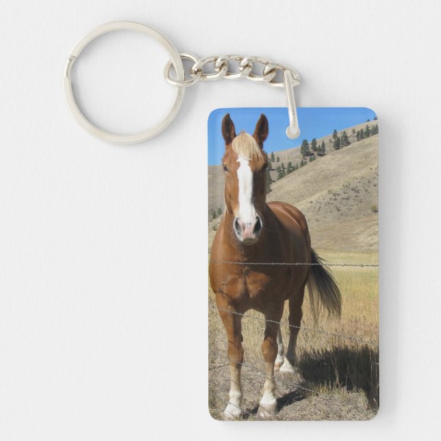 Porte - clé à cheval (Devant)