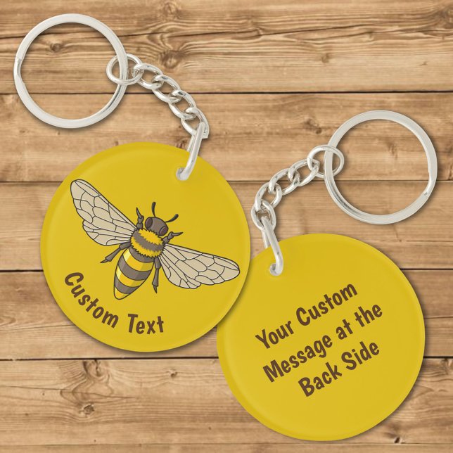 Porte - clé abeilles (Créateur téléchargé)