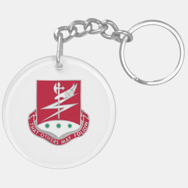 Porte - clé acrylique (Dos droit)
