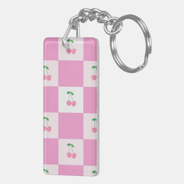 Porte - clé acrylique (Dos droit)