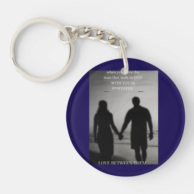 Porte - clé acrylique (Devant)