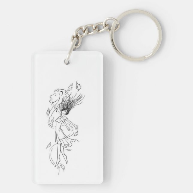 Porte - clé acrylique (Dos)