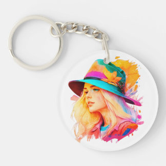 Porte - clé acrylique