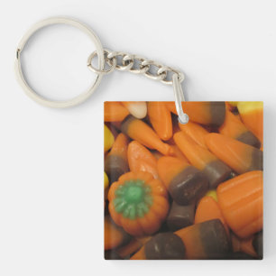 Porte - clé acrylique de bonbon d'automne