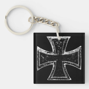 Porte - clé acrylique de fer