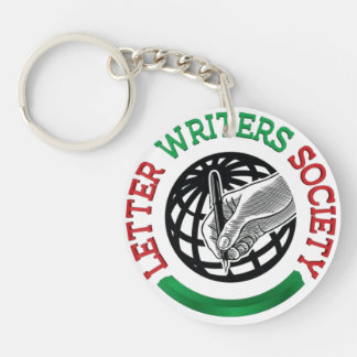 Porte - clé acrylique de la Société des auteurs de