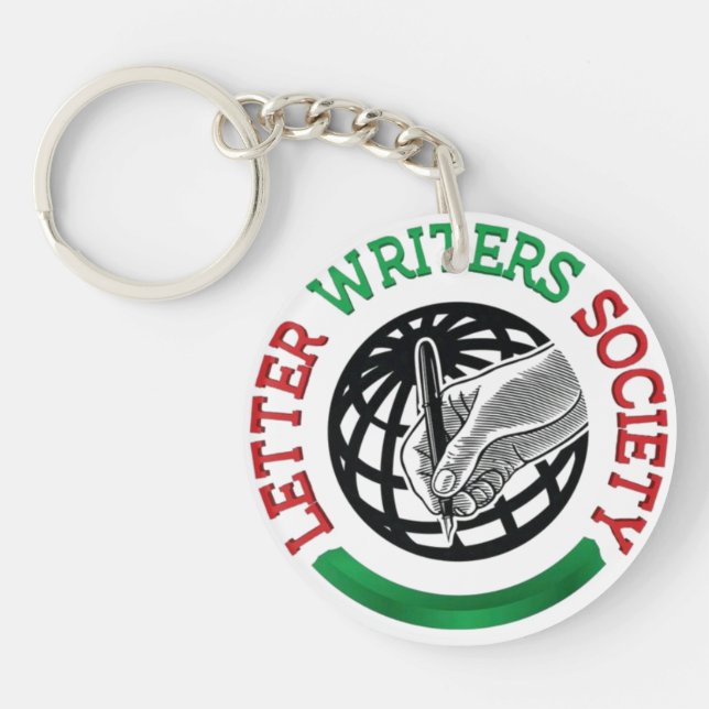 Porte - clé acrylique de la Société des auteurs de (Devant)