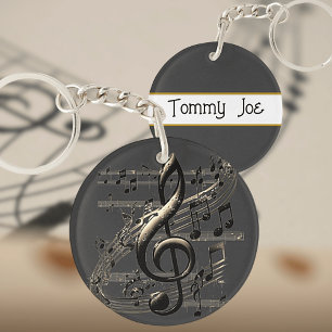 Porte - clé acrylique de Music Lover