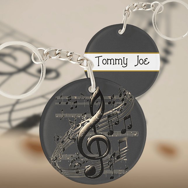 Porte - clé acrylique de Music Lover (Créateur téléchargé)