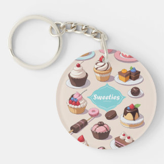 Porte - clé acrylique de Sweeties