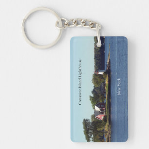 Porte - clé acrylique du phare de Crossover Island