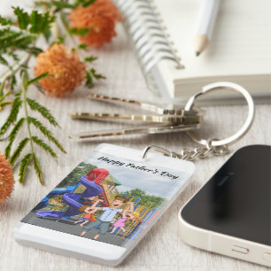 Porte - clé acrylique fête des pères