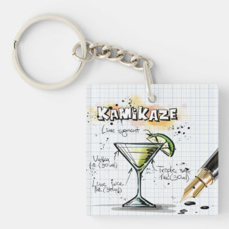 Porte - clé acrylique Kamikaze