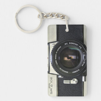 Porte - clé acrylique Minolta Caméra Vintage