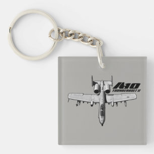 Porte - clé acrylique Porte - clé A-10 Thunderbolt
