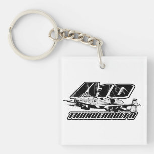 Porte - clé acrylique Porte - clé A-10 Thunderbolt