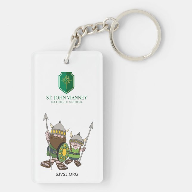 Porte - clé acrylique #SJVMOMLIFE (Dos)