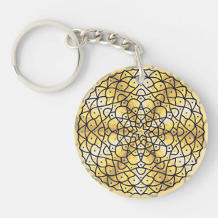 Porte - clé acrylique solaire céleste