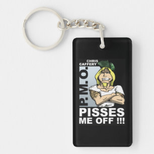 Porte - clé acrylique : une seule image